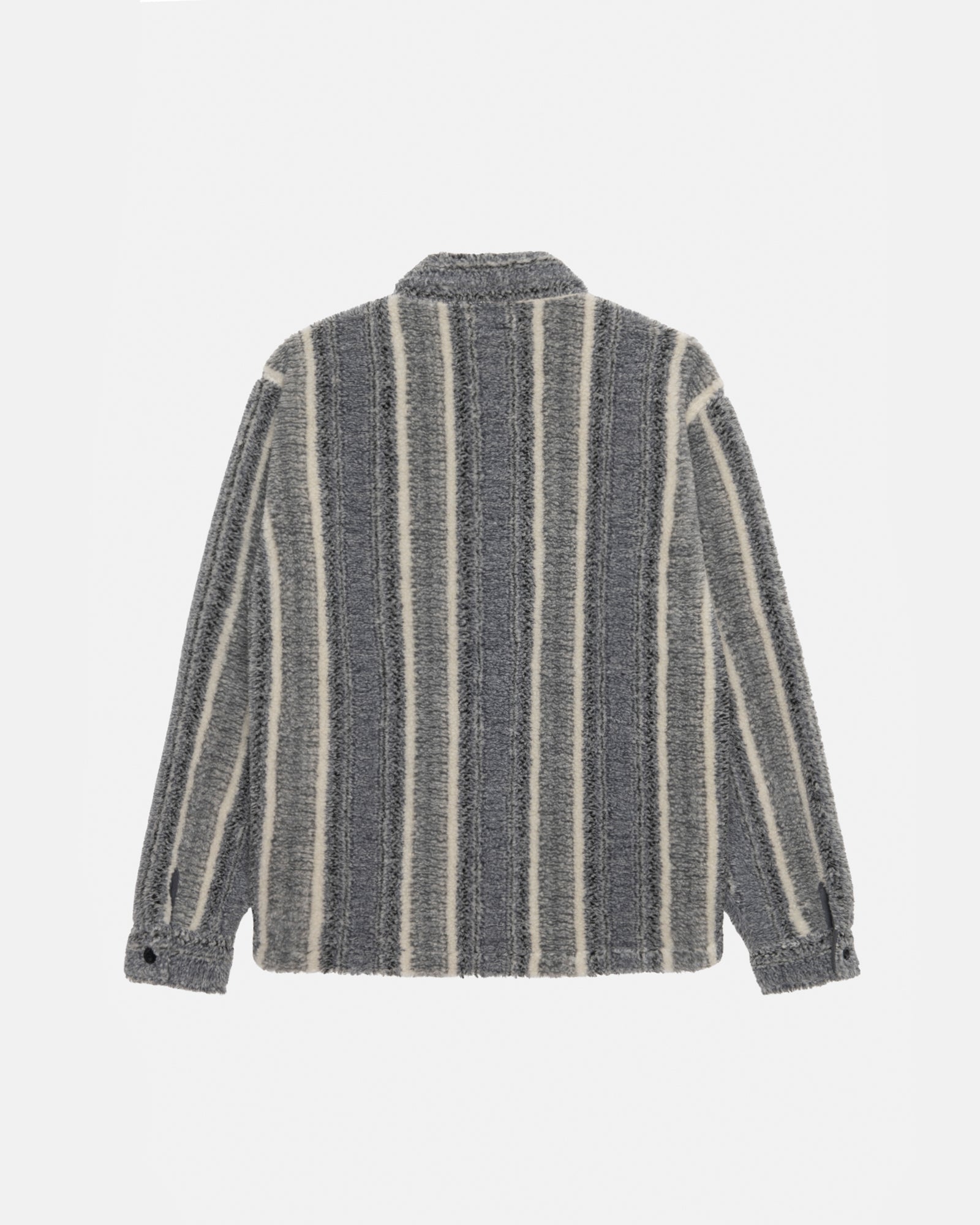 STRIPED SHERPA SHIRT